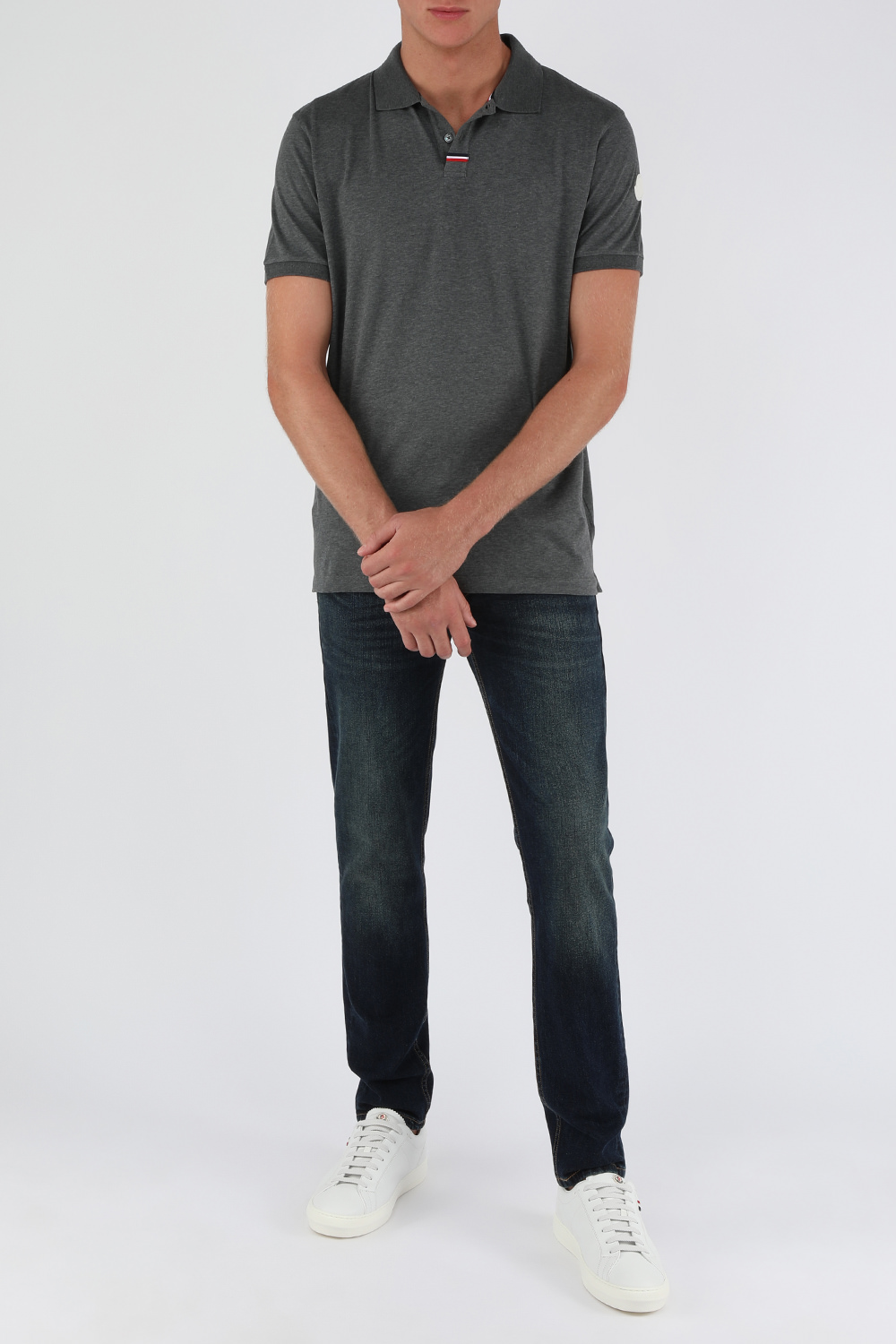 חולצת פולו טריקולור